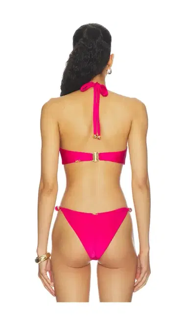 PatBo Aurora Lycra Halterneck Bikini Top | Thumbnail 3 PatBo Aurora Lycra Halterneck Bikini Top | Thumbnail 3