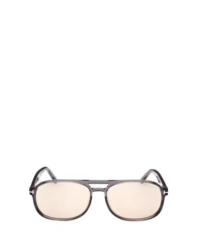 Tom Ford Grey Transparent Acetate Aviator Sunglasses | Thumbnail 1 Tom Ford Grey Transparent Acetate Aviator Sunglasses | Thumbnail 1