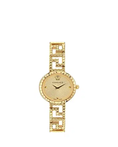 Versace 28mm Greca Goddess Watch with Bracelet Strap, Gold Plated | Thumbnail 1 Versace 28mm Greca Goddess Watch with Bracelet Strap, Gold Plated | Thumbnail 1