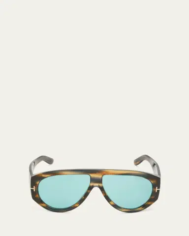 Tom Ford Men's Bronson T-Logo Shield Sunglasses | Thumbnail 10 Tom Ford Men's Bronson T-Logo Shield Sunglasses | Thumbnail 10