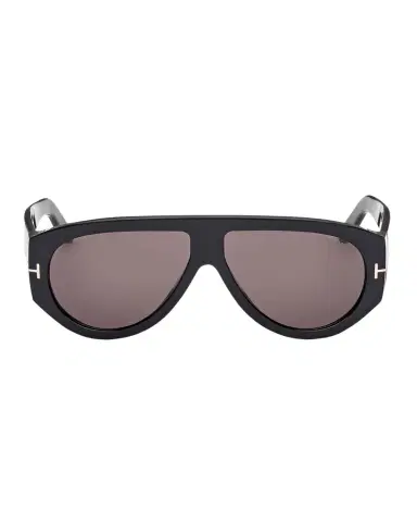 Tom Ford Men's Bronson T-Logo Shield Sunglasses | Thumbnail 1 Tom Ford Men's Bronson T-Logo Shield Sunglasses | Thumbnail 1