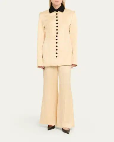 Rosie Assoulin Row Row Row Your Buttons Jacquard Jacket | Thumbnail 2 Rosie Assoulin Row Row Row Your Buttons Jacquard Jacket | Thumbnail 2