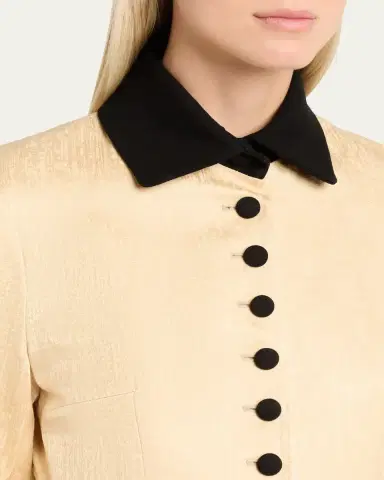 Rosie Assoulin Row Row Row Your Buttons Jacquard Jacket | Thumbnail 5 Rosie Assoulin Row Row Row Your Buttons Jacquard Jacket | Thumbnail 5