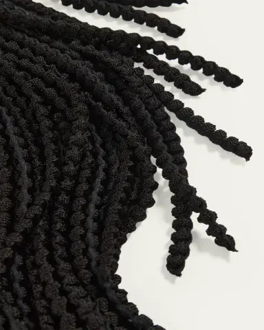 Alaïa Knit Beaded Scarf | Thumbnail 2 Alaïa Knit Beaded Scarf | Thumbnail 2