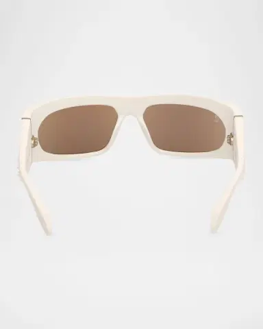 Christian Louboutin Men's Spikes Acetate Rectangle Sunglasses | Thumbnail 4 Christian Louboutin Men's Spikes Acetate Rectangle Sunglasses | Thumbnail 4