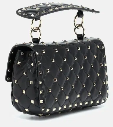 Valentino Garavani Rockstud Spike Small leather top-handle bag | Thumbnail 3 Valentino Garavani Rockstud Spike Small leather top-handle bag | Thumbnail 3