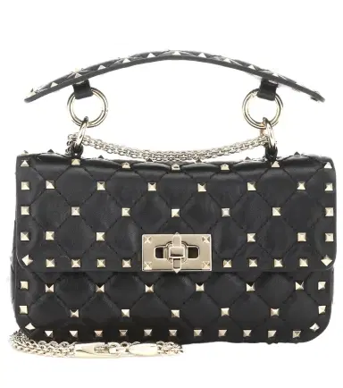 Valentino Garavani Rockstud Spike Small leather top-handle bag | Thumbnail 1 Valentino Garavani Rockstud Spike Small leather top-handle bag | Thumbnail 1