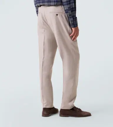 Slowear Virgin wool flannel slim pants | Thumbnail 3 Slowear Virgin wool flannel slim pants | Thumbnail 3