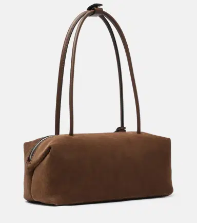 Max Mara Medium suede shoulder bag | Thumbnail 2 Max Mara Medium suede shoulder bag | Thumbnail 2