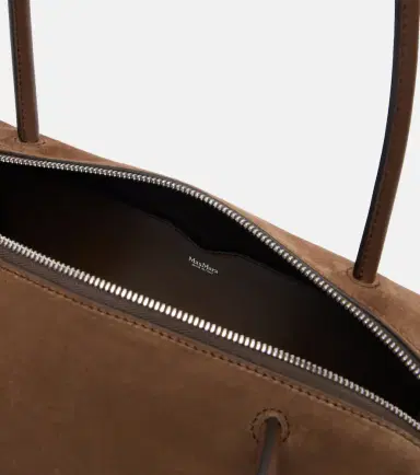 Max Mara Medium suede shoulder bag | Thumbnail 3 Max Mara Medium suede shoulder bag | Thumbnail 3