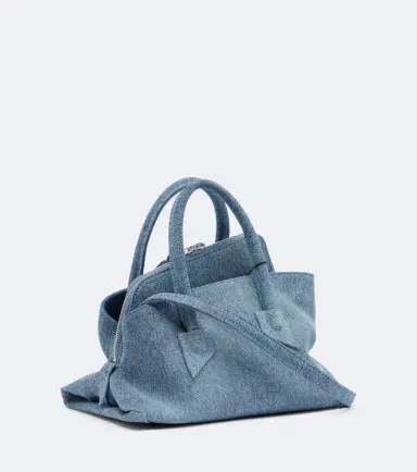 The Attico La Passeggiata Mini denim top-handle bag | Thumbnail 2 The Attico La Passeggiata Mini denim top-handle bag | Thumbnail 2
