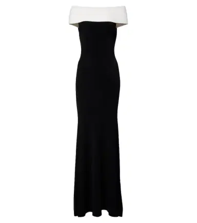 Roland Mouret Off-shoulder gown | Thumbnail 1 Roland Mouret Off-shoulder gown | Thumbnail 1