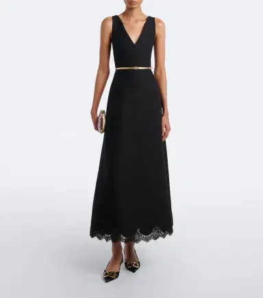 Valentino Garavani VLogo lace slingback pumps | Thumbnail 5 Valentino Garavani VLogo lace slingback pumps | Thumbnail 5
