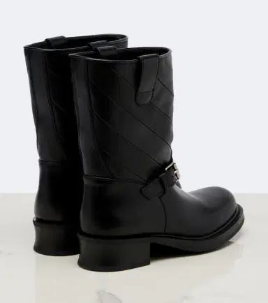 Valentino Garavani VLogo leather biker boots | Thumbnail 2 Valentino Garavani VLogo leather biker boots | Thumbnail 2