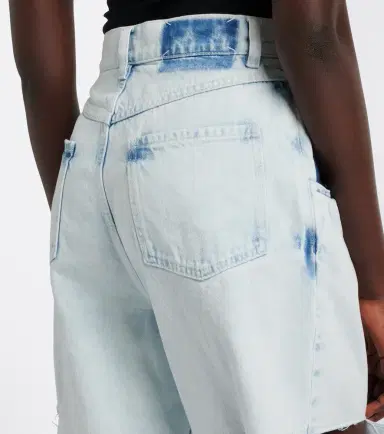 Maison Margiela Cutout barrel-leg jeans | Thumbnail 3 Maison Margiela Cutout barrel-leg jeans | Thumbnail 3