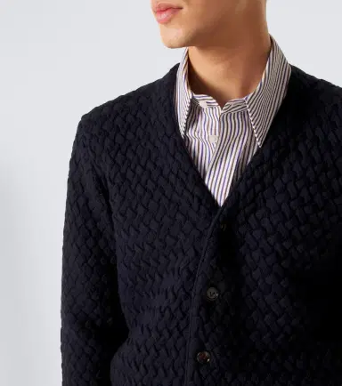 Bottega Veneta Intrecciato wool cardigan | Thumbnail 5 Bottega Veneta Intrecciato wool cardigan | Thumbnail 5