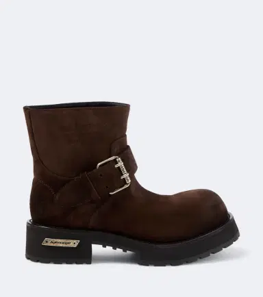 Balenciaga Venom suede biker boots | Thumbnail 3 Balenciaga Venom suede biker boots | Thumbnail 3