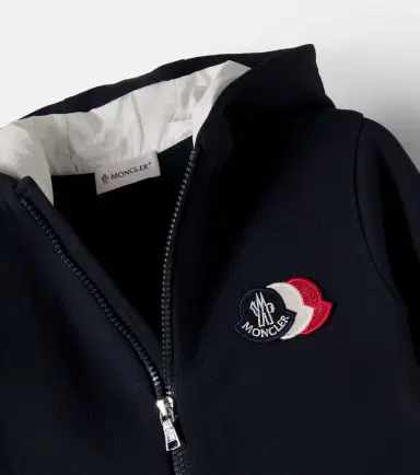 Moncler Enfant Cotton jersey hoodie and sweatpants set | Thumbnail 2 Moncler Enfant Cotton jersey hoodie and sweatpants set | Thumbnail 2