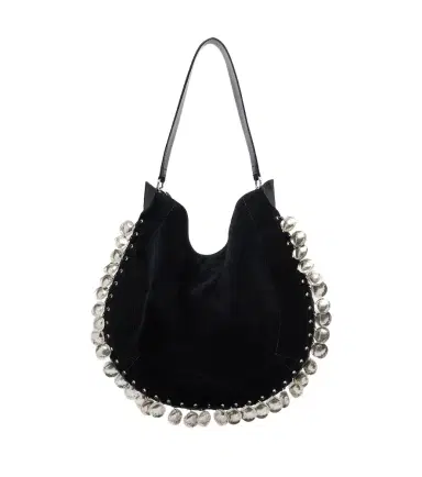 Isabel Marant Oskan Soft Medium suede shoulder bag | Thumbnail 1 Isabel Marant Oskan Soft Medium suede shoulder bag | Thumbnail 1