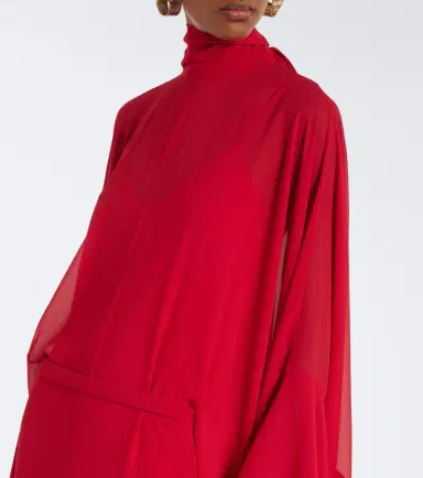 DE LA VALI Socorro chiffon maxi dress | Thumbnail 4 DE LA VALI Socorro chiffon maxi dress | Thumbnail 4