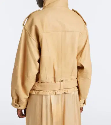 Isabel Marant Farza leather jacket | Thumbnail 4 Isabel Marant Farza leather jacket | Thumbnail 4