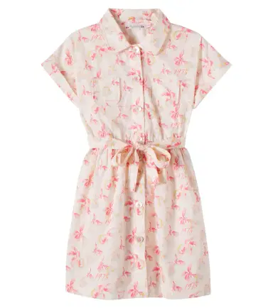 Bonpoint Gisèle printed cotton shirt dress | Thumbnail 1 Bonpoint Gisèle printed cotton shirt dress | Thumbnail 1