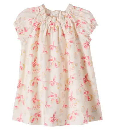 Bonpoint Baby Sidwell printed cotton dress | Thumbnail 1 Bonpoint Baby Sidwell printed cotton dress | Thumbnail 1