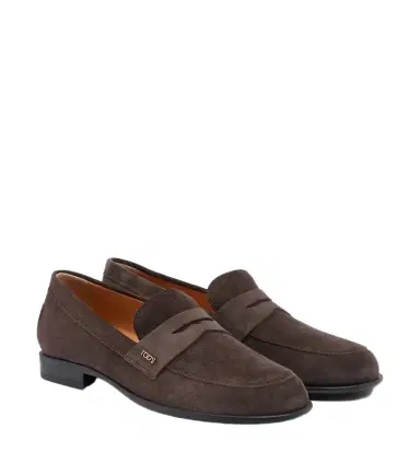 Tod's Suede penny loafers | Thumbnail 1 Tod's Suede penny loafers | Thumbnail 1