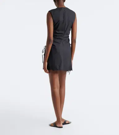 SIR Klara ruched cotton minidress | Thumbnail 2 SIR Klara ruched cotton minidress | Thumbnail 2