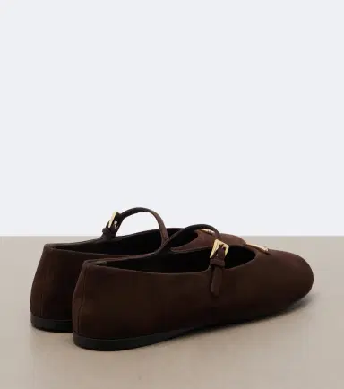 Prada Suede Mary Jane flats | Thumbnail 3 Prada Suede Mary Jane flats | Thumbnail 3