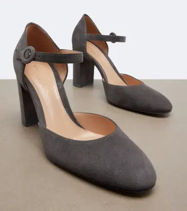 Gianvito Rossi Suede pumps | Thumbnail 3 Gianvito Rossi Suede pumps | Thumbnail 3