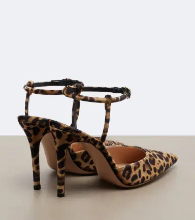 Gianvito Rossi Leopard-print velvet slingback pumps | Thumbnail 2 Gianvito Rossi Leopard-print velvet slingback pumps | Thumbnail 2