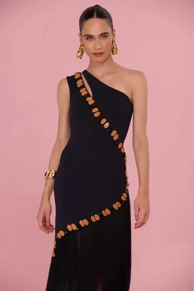 PatBo DELYA KNIT CUT-OUT MIDI DRESS | Thumbnail 3 PatBo DELYA KNIT CUT-OUT MIDI DRESS | Thumbnail 3