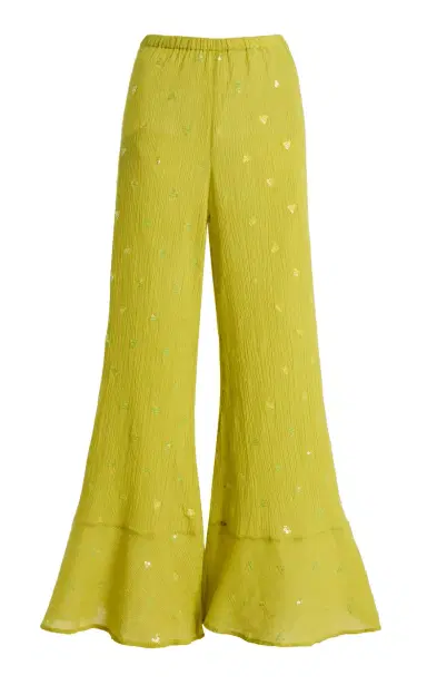 BOTEH Solene Sequined Wide-Leg Pants | Thumbnail 3 BOTEH Solene Sequined Wide-Leg Pants | Thumbnail 3