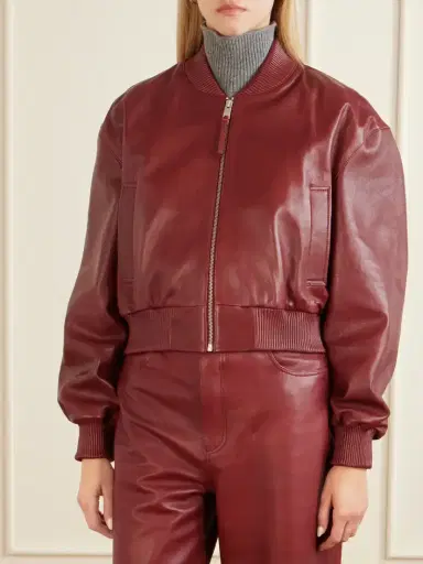 ARMA Hannan Leather Bomber Jacket | Thumbnail 3 ARMA Hannan Leather Bomber Jacket | Thumbnail 3