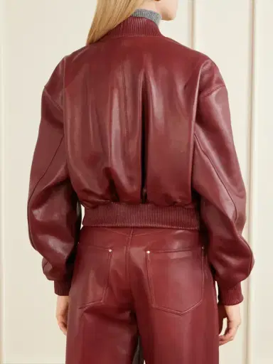 ARMA Hannan Leather Bomber Jacket | Thumbnail 4 ARMA Hannan Leather Bomber Jacket | Thumbnail 4