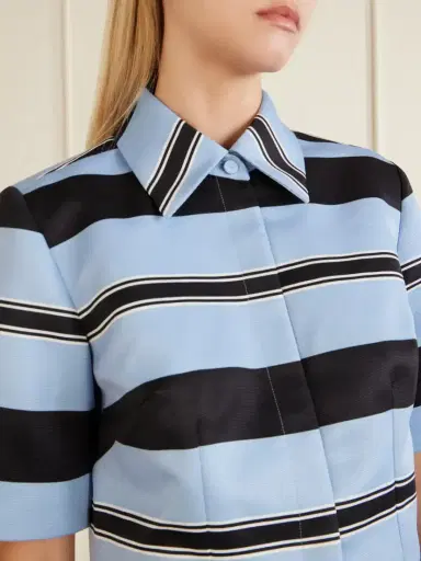 Emilia Wickstead Natalie Striped Twill Shirt | Thumbnail 5 Emilia Wickstead Natalie Striped Twill Shirt | Thumbnail 5