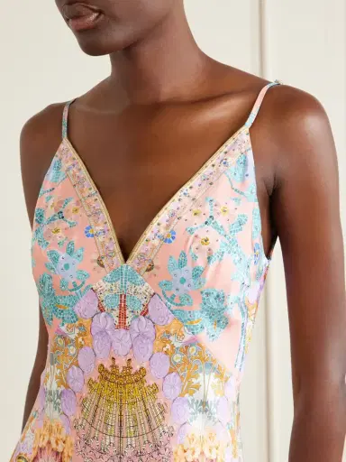 Camilla Printed Silk-satin Maxi Dress | Thumbnail 4 Camilla Printed Silk-satin Maxi Dress | Thumbnail 4