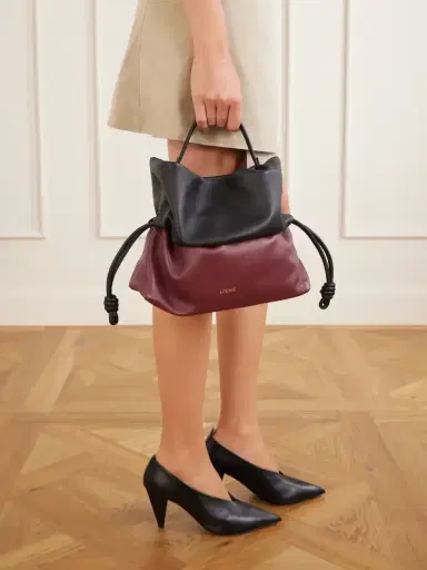 Loewe Flamenco Two-tone Leather Tote | Thumbnail 2 Loewe Flamenco Two-tone Leather Tote | Thumbnail 2