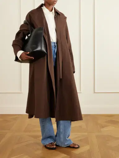 OSSOU Delta Cotton-twill Trench Coat | Thumbnail 2 OSSOU Delta Cotton-twill Trench Coat | Thumbnail 2