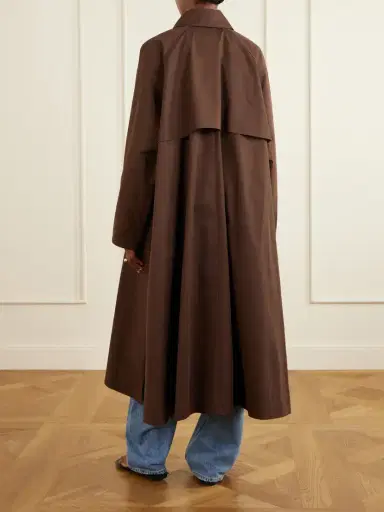 OSSOU Delta Cotton-twill Trench Coat | Thumbnail 3 OSSOU Delta Cotton-twill Trench Coat | Thumbnail 3