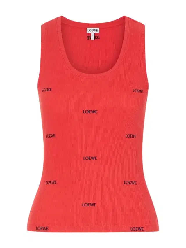 Logo-embroidered Ribbed Stretch-cotton Jersey Tank Logo-embroidered Ribbed Stretch-cotton Jersey Tank