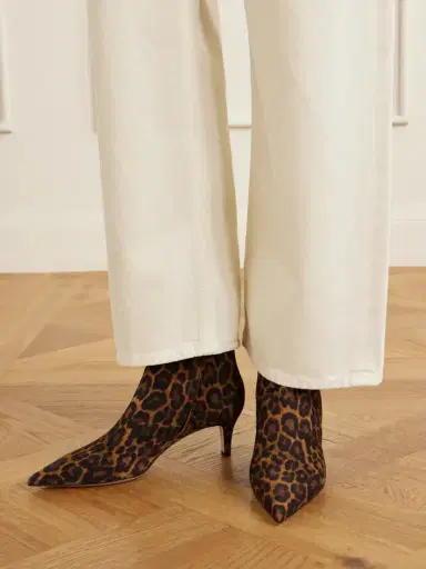 Gianvito Rossi Levy 55 Leopard-print Suede Ankle Boots | Thumbnail 2 Gianvito Rossi Levy 55 Leopard-print Suede Ankle Boots | Thumbnail 2