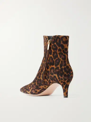 Gianvito Rossi Levy 55 Leopard-print Suede Ankle Boots | Thumbnail 3 Gianvito Rossi Levy 55 Leopard-print Suede Ankle Boots | Thumbnail 3