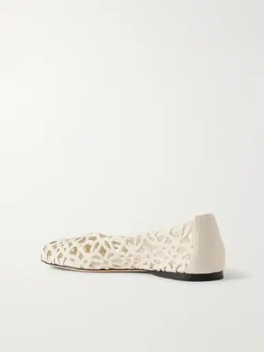 Loewe Petal Anagram Leather Ballet Flats | Thumbnail 3 Loewe Petal Anagram Leather Ballet Flats | Thumbnail 3