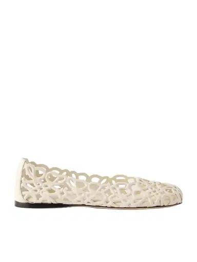 Loewe Petal Anagram Leather Ballet Flats | Thumbnail 1 Loewe Petal Anagram Leather Ballet Flats | Thumbnail 1