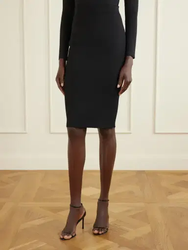 Tom Ford Crepe Knee-length Skirt | Thumbnail 3 Tom Ford Crepe Knee-length Skirt | Thumbnail 3