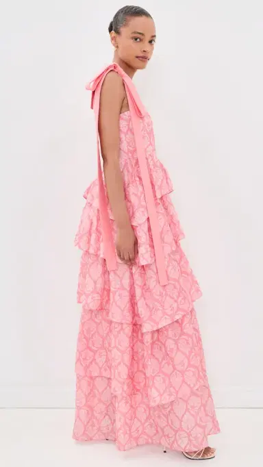 Couper Odette Tiered Ruffle Gown | Thumbnail 5 Couper Odette Tiered Ruffle Gown | Thumbnail 5