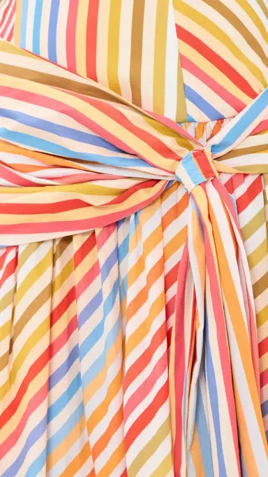 Couper Agee Maxi Dress Rainbow Stripe | Thumbnail 6 Couper Agee Maxi Dress Rainbow Stripe | Thumbnail 6