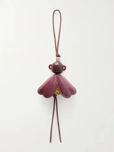 Loewe Bloombee Leather And Silver-tone Bag Charm | Thumbnail 3 Loewe Bloombee Leather And Silver-tone Bag Charm | Thumbnail 3